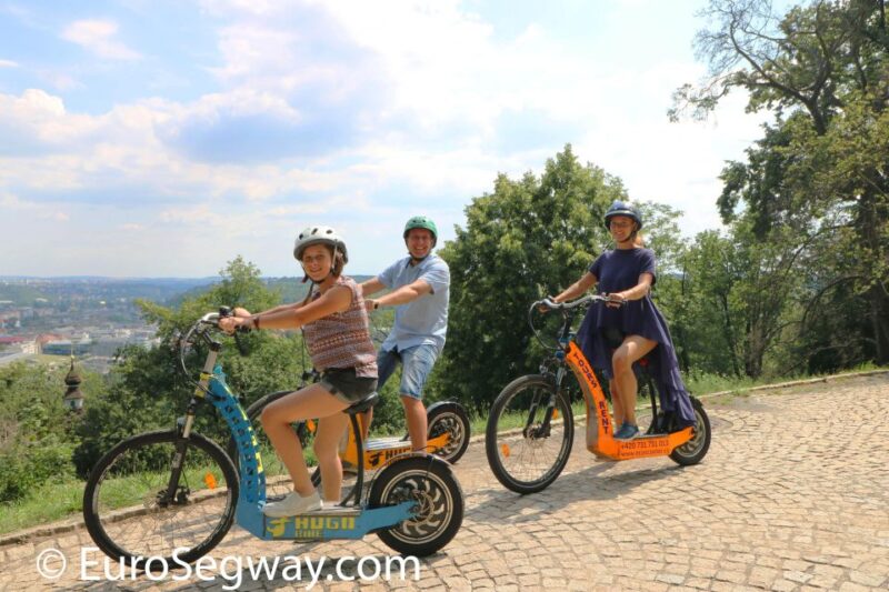 Prague: Tour by Electric Scooter or Cruiser eBike - The Extra Adventure: Climbing the Lookout Tower