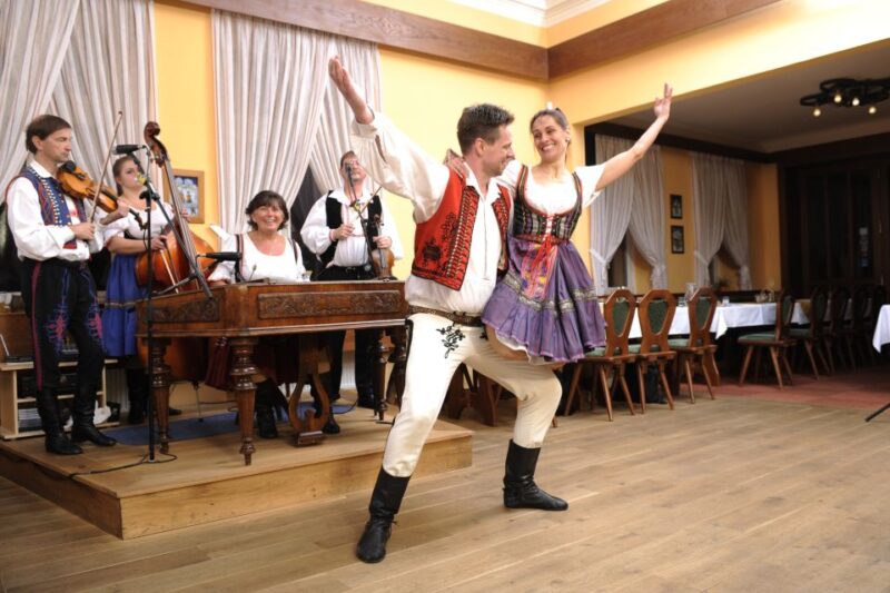 Prague: Traditional Folklore Evening with Dinner & Music - Key Points