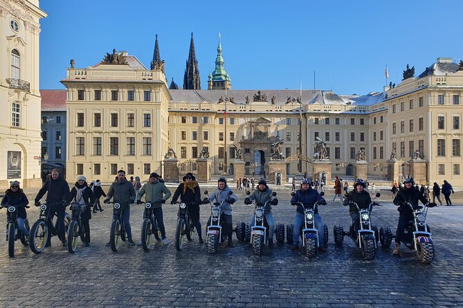 Prague Trike & E-Bike Combo Tour - The Iconic Prague Metronome and Letna Viewpoint