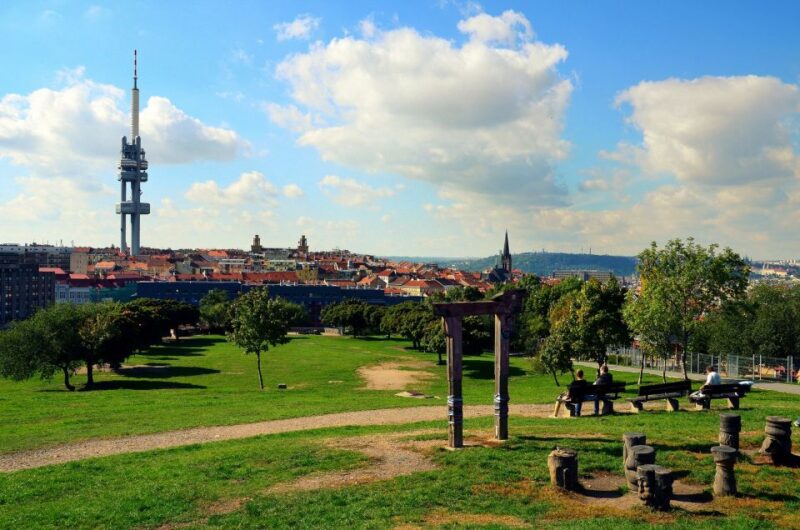 Prague TV Observatory Tower Audio Guide with Online Ticket - Artistic Content and Sculptures