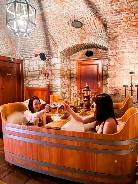 Prague: Ungelt Bernard Beer Spa with Beer & Optional Massage - Practical Details and Booking Information