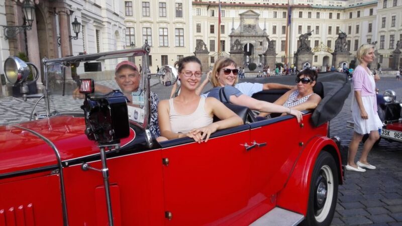 Prague: Vintage Car Ride and Walking Tour - The Vintage Car Experience: Style and Comfort