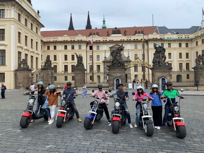 Prague: VIP Private 3 hours E-scooter tour with guide - Photo Opportunities at Iconic Landmarks and Hidden Spots