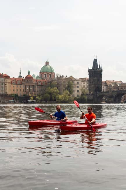 Prague: Vltava River Kayak Tour with Guide - The Charm of Prague’s Water-Level Views