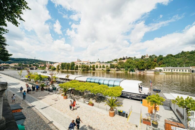 Prague: Vltava River Lunch Cruise in an Open-Top Glass Boat - Key Points