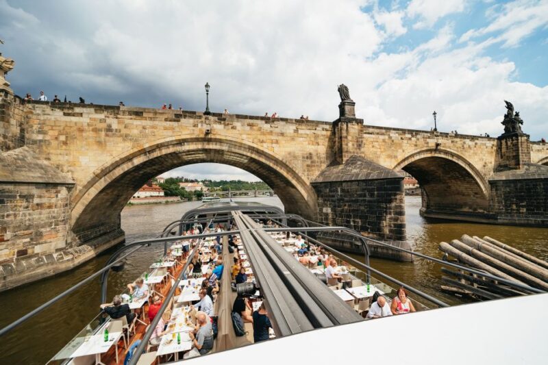 Prague: Vltava River Lunch Cruise in an Open-Top Glass Boat - Practical Tips for a Smooth Experience