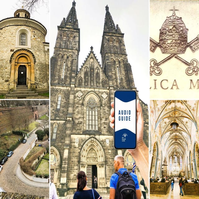 Prague: Vyehrad Audio Guide with Optional Basilica Ticket - Practical Details: Meeting Point and Duration