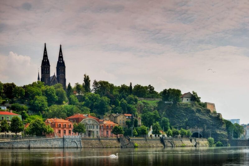 Prague: Vysehrad Castle and Riverside E- Bike Tour - Key Points