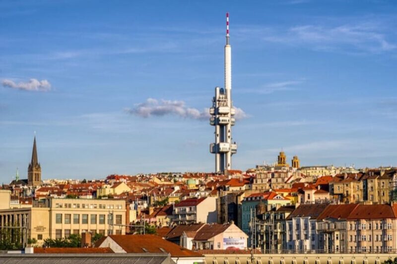 Prague: Vyserad Medieval Castle and Pragues TV Tower - Scenic Drive and Key City Landmarks