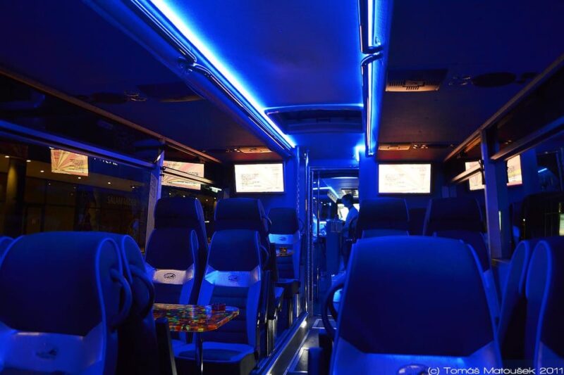 Prague XXXL Party Bus Ride - Extra Drinks and Party Flexibility Onboard