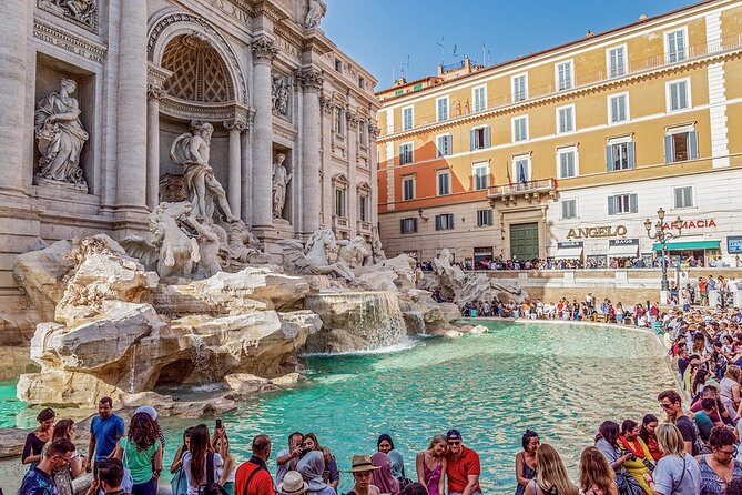 Pre-cruise Private Tour Visit Rome Major Attractions Civitavecchia Port Drop Off - Visiting the Trevi Fountain: Make a Wish and Take Photos
