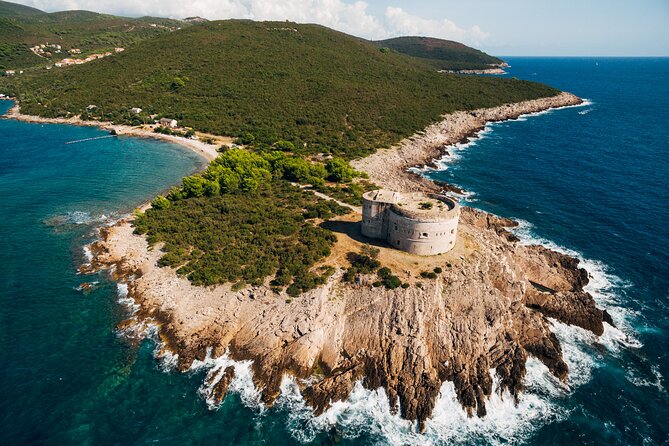 Premium Boat Experience: Boka Bay w/ Our Lady of The Rocks & Blue Cave - Learning About the Submarine Tunnel at Rose