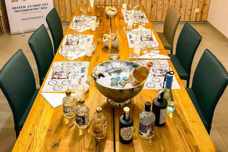 Premium gin tasting: production, variety and tasting - What Is Included in the Experience