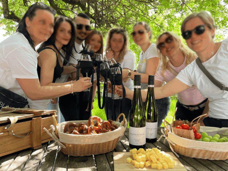 Premium wine hike Stuttgart with games and winemaker's snack - Delicious Snacks and Refreshments Included