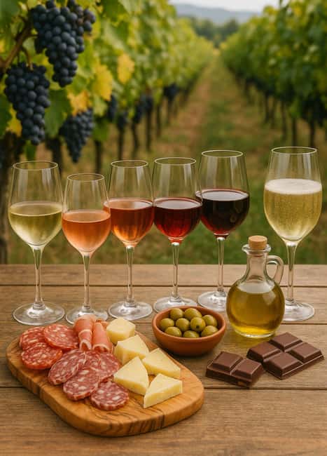 Premium Winery with 7 Tastings & Castle from Alicante and Benidorm - Premium Winery Experience with 7 Tastings and Authentic Food Pairings