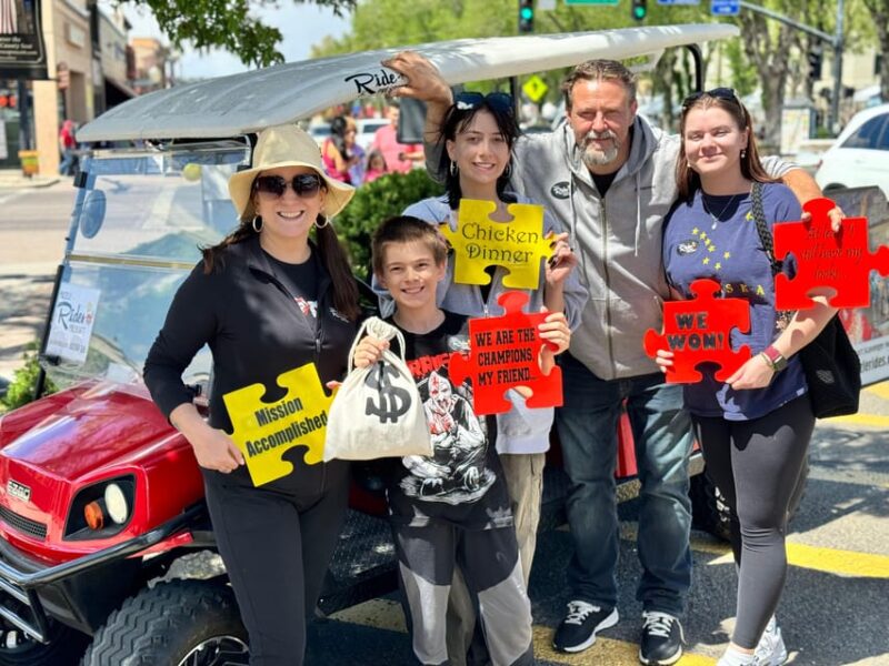 Prescott: Wild West Heist Puzzle Ride Adventure - The Private Golf Cart Transportation