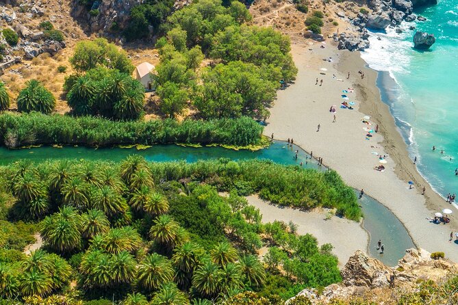 Preveli Beach and Damnoni Kourtaliotikowaterfalls from Rethymno - Guide Support and Tour Experience