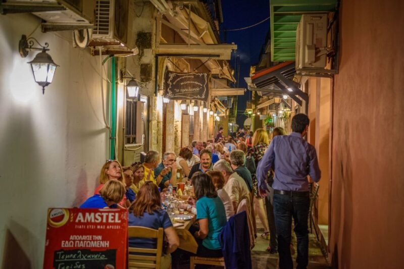 Preveza: Food, Cultural & Walking Tour - Tasting Local Products at a Delicatessen Shop