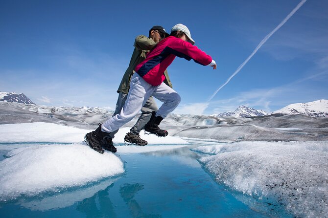 Prince William Sound Helicopter Flight-1 Landing-Anchorage Area - The Experience of the Knik and Colony Glaciers
