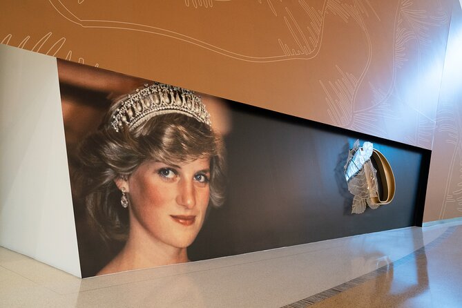 Princess Diana and The Royals Admission Ticket at Crystals - Key Points