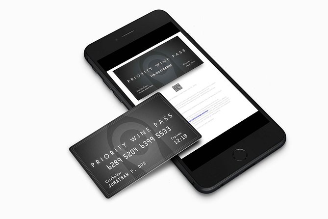 Priority Wine Pass: Discounts at 400+ wineries in Napa, Sonoma, CA, OR and WA - Potential Limitations: Some Wineries May Not Honor the Discounts