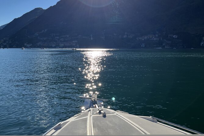 Private 1 hour Boat Tour Como Lake Como - The Scenic Views of Villa Pizzo, Villa DEste, and Villa Erba