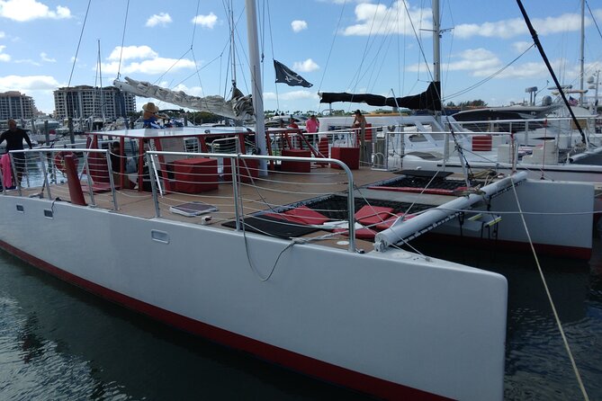 Private 2 Hour Miami Tour aboard Great White 50FT Power Catamaran - Explore Miami in Style on a Private 2-Hour Catamaran Cruise