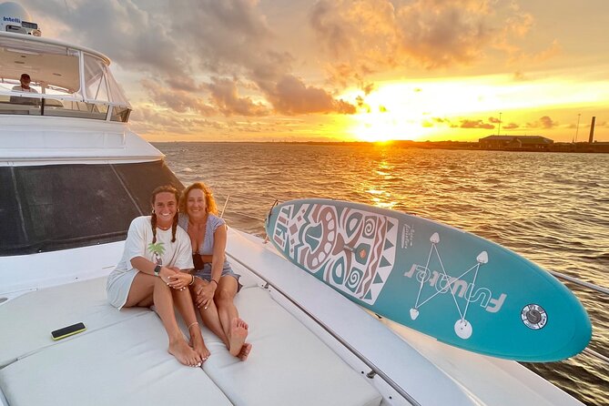 Private 3 Hour Sunset Cruise On A 50' Luxury Yacht With Captain - Experience a Private Sunset on a 50 Luxury Yacht in Pensacola