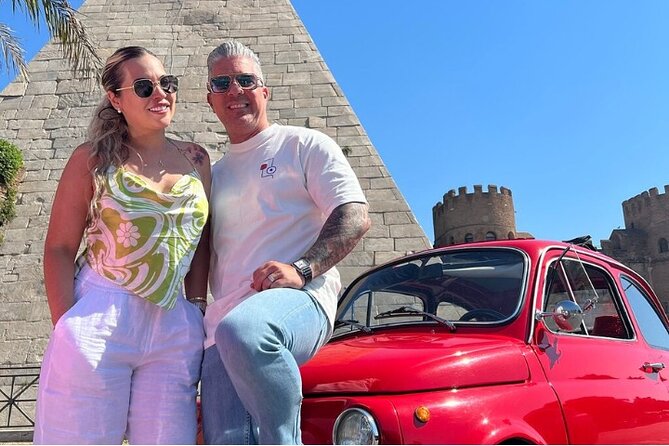Private: 3 hours panoramic tour of Rome aboard a vintage Fiat 500 - Exploring Romes Iconic Landmarks by Vintage Car
