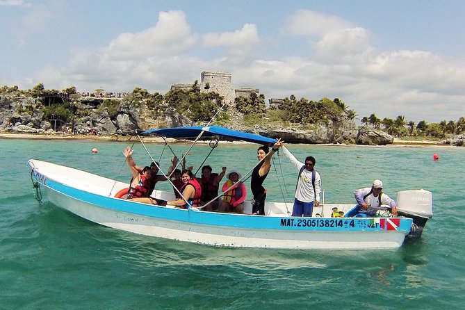 Private 3 in 1 Discovery Combo Tours Tulum Ruins, Snorkeling & Cenotes Adventure - Snorkeling Along a Vibrant Mayan Reef