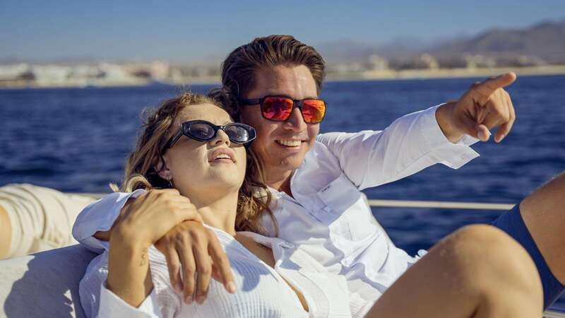 Private 45' Yacht in Cabo - Enjoying Food and Unlimited Premium Cocktails Onboard