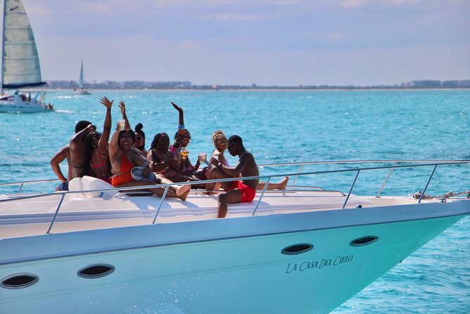 Private 50FT Yacht Rental in Cancún P8 - Cruising Around Cancun’s Waters and Iconic Sights