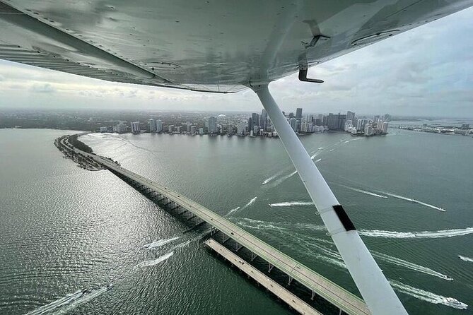 Private 60 Minute Romantic Air Tour with Champagne in Miami - The Pilot and Personal Touch