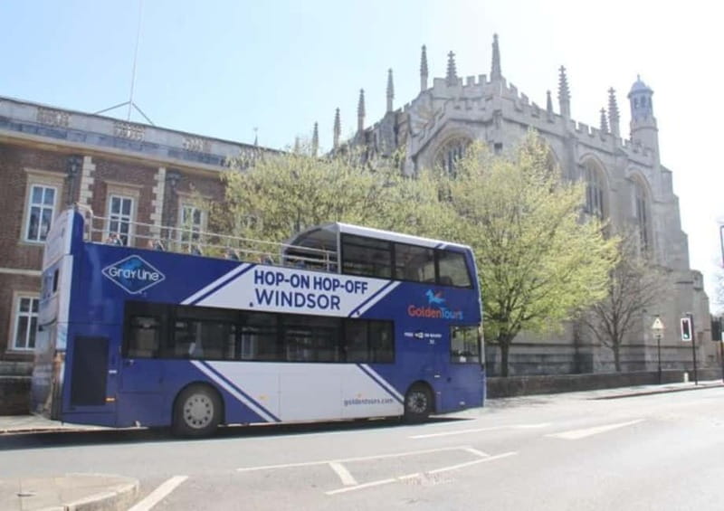Private Access to Stonehenge & Windsor Open Top Bus Tour - Key Points