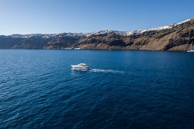 Private all included yacht Tour in Santorini - The Crew and Personal Service