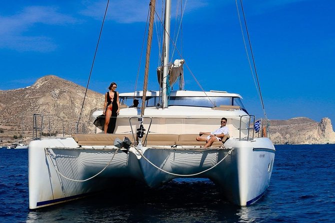Private All Inclusive Day Cruise with Full Greek Lunch - The Experience of Sailing Santorini’s Caldera