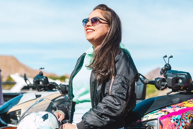 Private All Women's Red Rock Canyon Guided Tour On A CanAm Trike - The Historic Pioneer Saloon or a Quick Detour to Blue Diamond