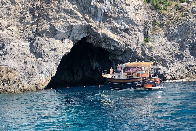 Private Amalfi Coast Tour by Gozzo Sorrentino Boat - Exploring the Stops: Caves, Waterfalls, and Coastal Towns