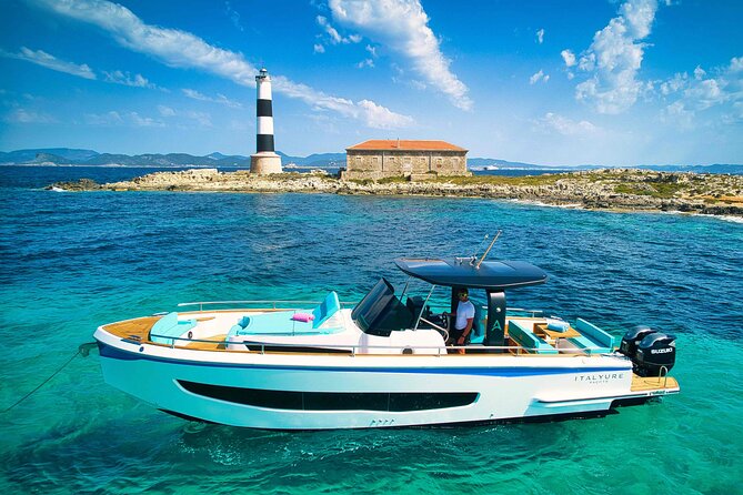 Private and Luxury boat day tour around Ibiza and Formentera - All-Inclusive Drinks and Snacks on Board