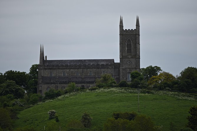 Private Ards Peninsula St Patrick Trail with Winterfell Strangford Lough Ferry - Climbing to Slieve Patrick Statue and Visiting Saul Church