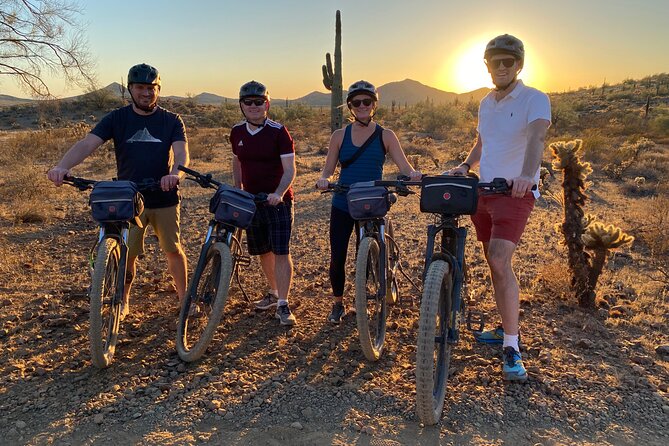 Private Arizona Desert Guided E-bike Adventure - Exploring the Sonoran Desert on Two Wheels