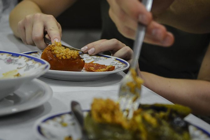 Private Athens Morning Food Tour (15+ tastings) - Best Seller - Sampling Greek Smoked Meatballs and Olympic Desserts