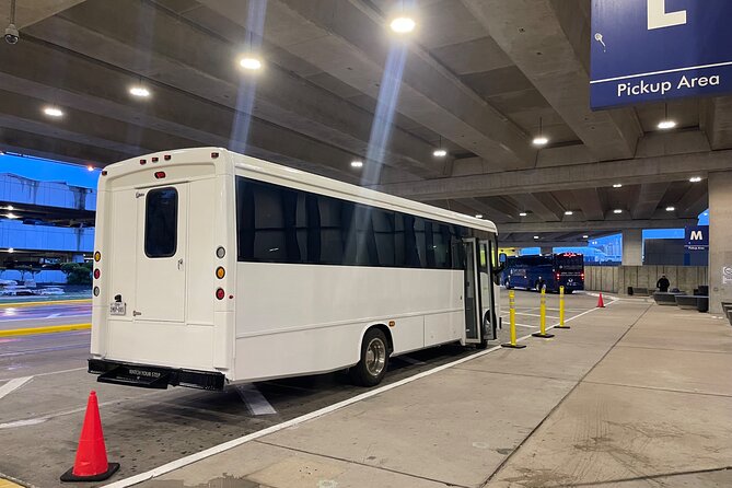 Private Austin Bergstrom Airport Transfer Charter Bus to Austin - The Fleet: Comfort and Capacity