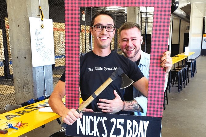 Private Axe Throwing for 1 Hour - Key Points