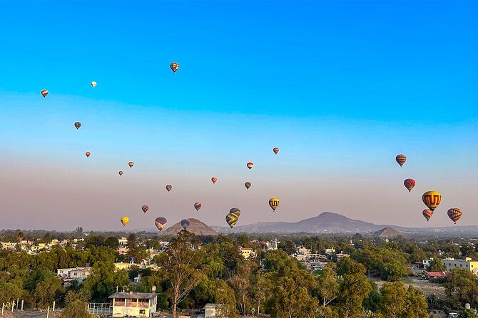 Private Balloon Flight Over Teotihuacan with Optional Transfer - Gently Rising Above Teotihuacan’s Pyramids and the Valley