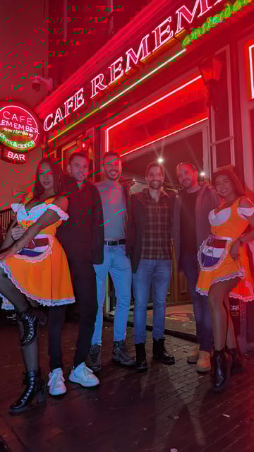 Private Bar Tour with Bar Maid Guide Amsterdam Red Light - Explore Amsterdam’s Red Light District with a Private Bar Tour and a Unique Guide