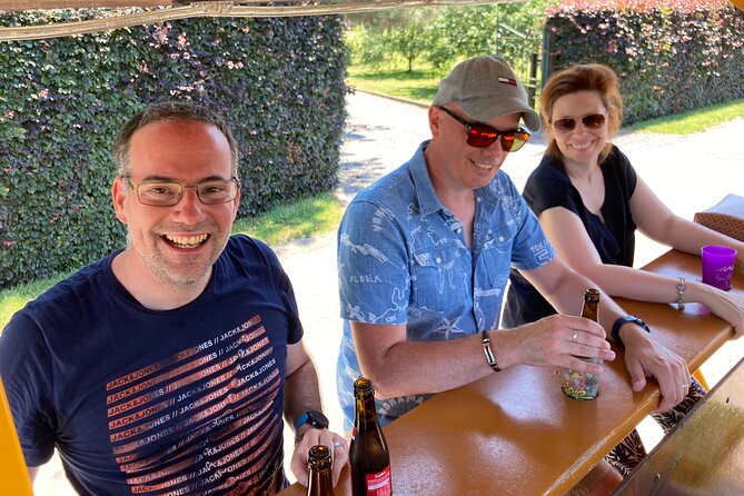 Private Beer Bike Tour in Hotton in the Belgian Ardennes - Drinks Selection and Safety Measures on Board