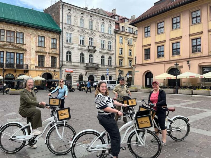 Private Bike Tour from 4 pax, Old Town, Univ, Castle, Jewish - Discover Krakow’s Historic Heart on a Private Bike Tour