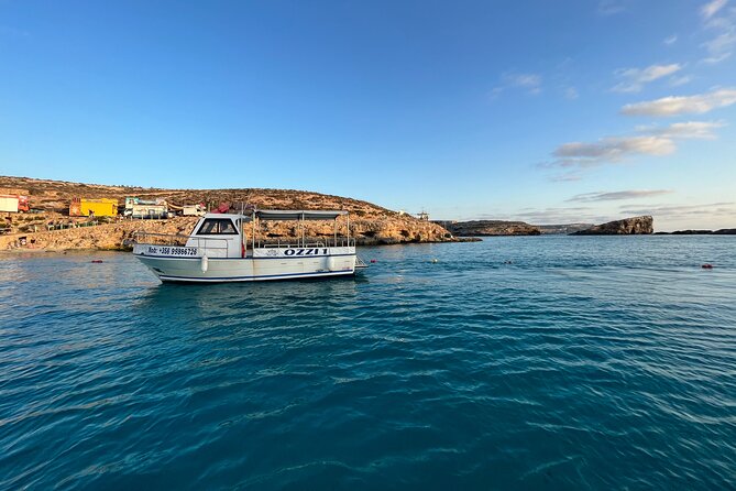 Private Boat Charter Blue Lagoon Crystal Lagoon and Comino - Discover the Perfect Private Boat Tour in Gozo for Up to Six People
