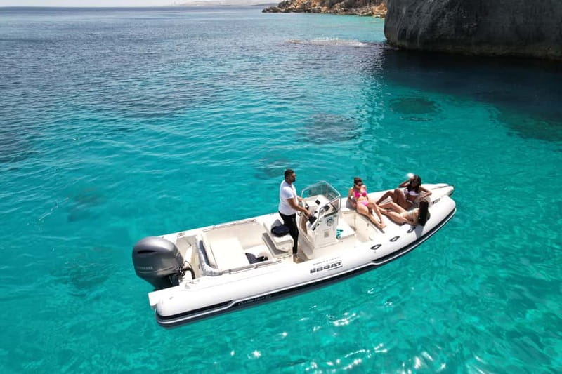 Private Boat Charter Comino, Blue Lagoon, Gozo - Explore Malta’s Top Seaside Spots on a Private Boat Tour